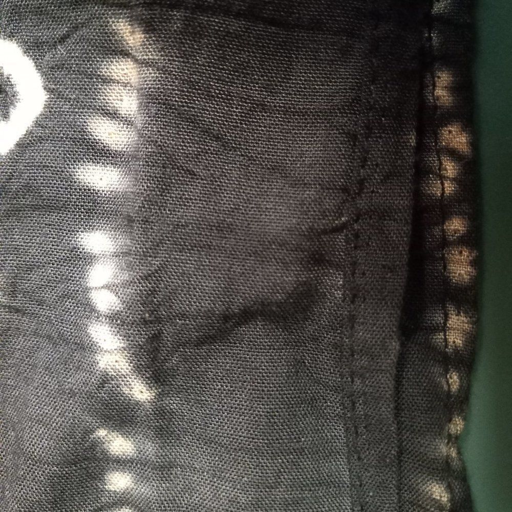 Gypsy Pier1 Handmade Tie-dyed Look Rayon Fringe on each end Scarf Countrycore - Picture 5 of 5